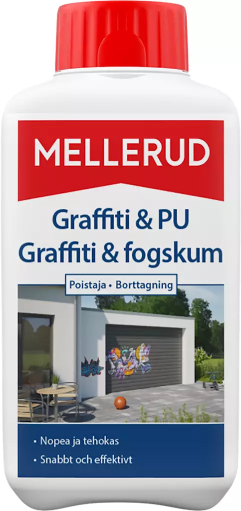 Mellerud Graffiti pesuaine 0,5l - Rakennus pesuaineet - 0008785 - 1