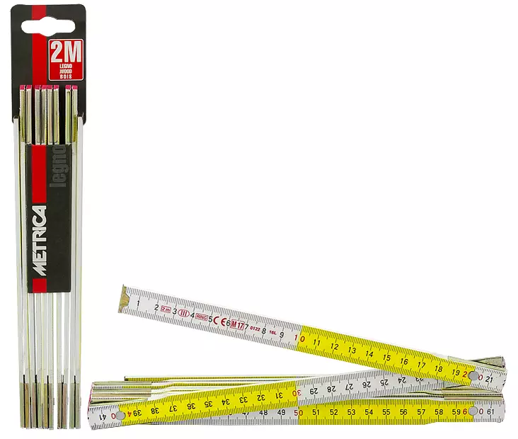 Metrica nivelmitta puinen 2m - Erikoismittausvälineet - 0006055 - 1