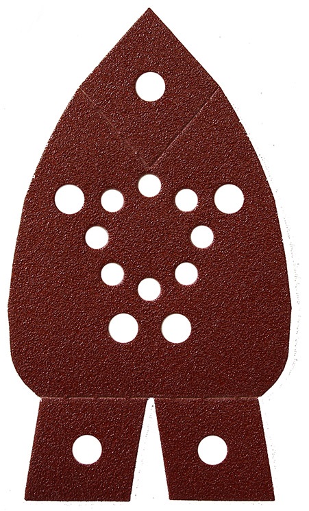 Mirka Hiomakolmio pun. 95x135x135 tarra 13R laj. 5kpl - Hiomalaikat - 0006895 - 1