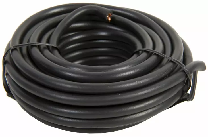 M+ sähköjohto musta 1x2.5mm2 10m - Johdot ja asennustarvikkeet - 0008305 - 1