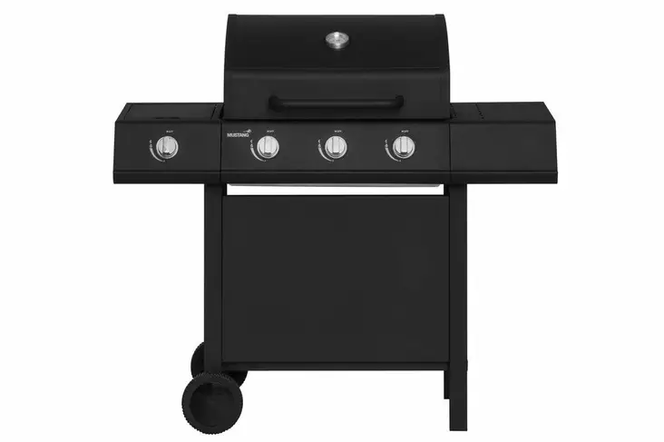 Mustang Kaasugrilli Kingsville 3+1 Black - Grillaus - 0021045 - 1