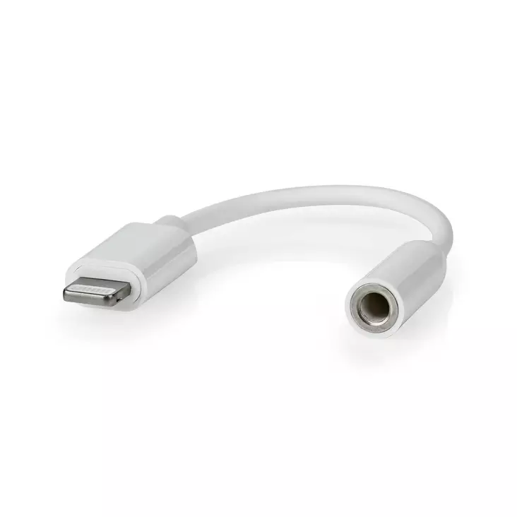Nedis Lightning Adapteri Apple Lightning-3.5mm naaras 0.10m - Puhelintarvikkeet - 0007105 - 1