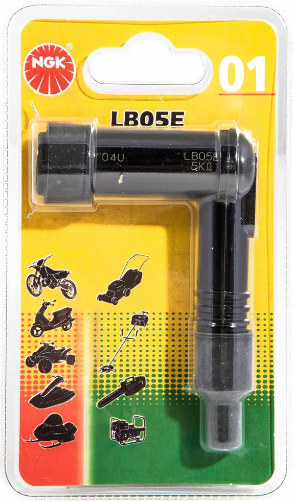 NGK Blister pkt sytytystulppa hattu LB05E NO1 - Sytytystulpat - 0008235 - 1