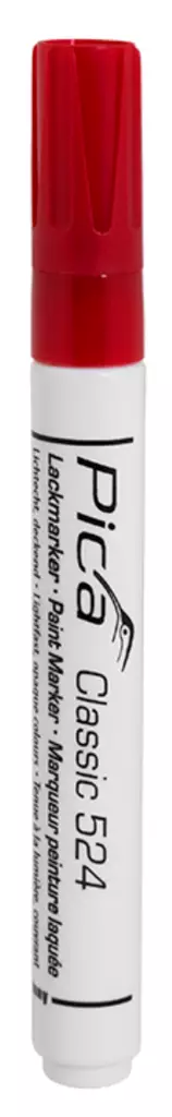 Pica Maalitussi punainen 2-4mm - Merkkauskynät ja tussit - 0022325 - 1
