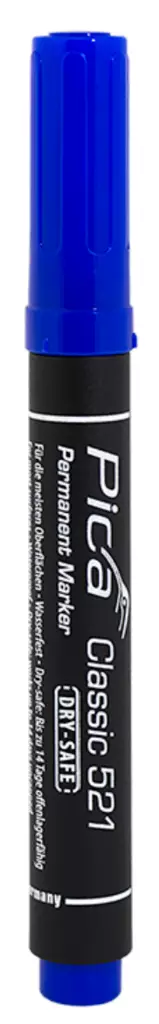Pica Merkintätussi viisto sininen 2-6mm - Merkkauskynät ja tussit - 0022335 - 1