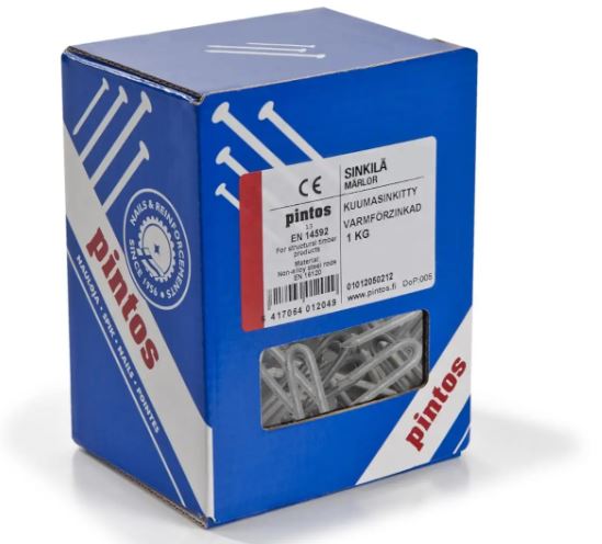 Pintos Sinkilä KS 35x3,0 230kpl - Sinkilät - 0011335 - 1