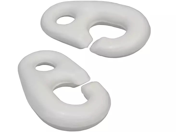 Pisla lippulukko valkoinen - Sokat, haat, sakkelit - 0002075 - 1