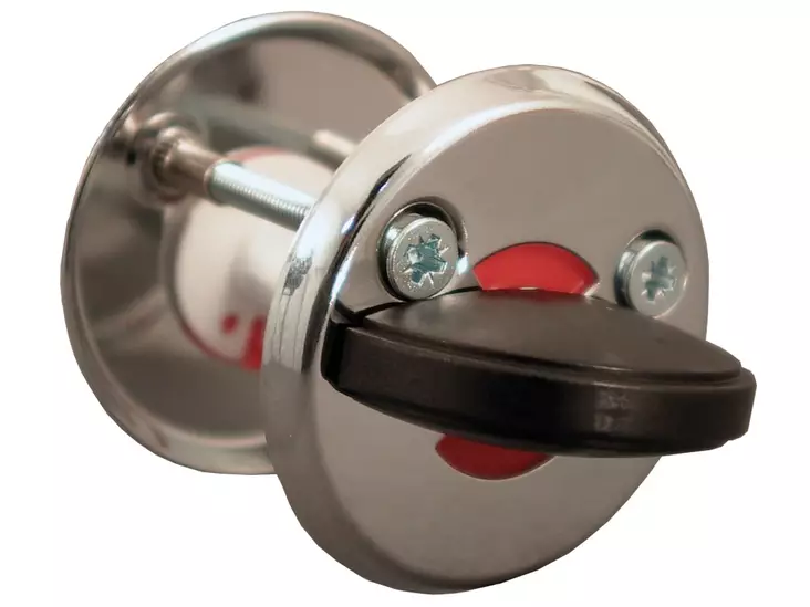 Pisla Wc-vääntönuppi kromattu - Peitekilvet - 0001985 - 1