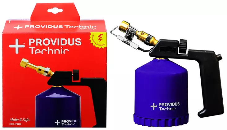 Providus kaasupoltin 190g piezolla - Kaasupolttimet, tohot - 0006275 - 1