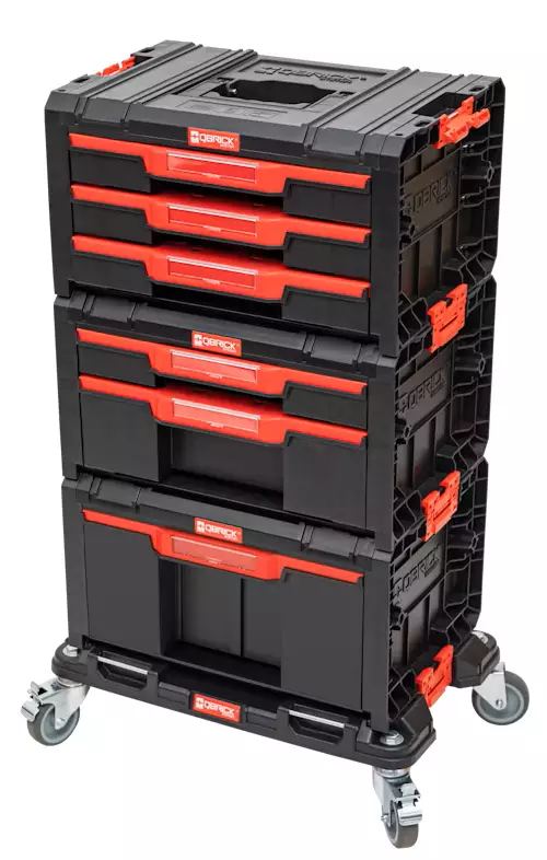 Qbrick System PRO Pakkitorni alustalla ja 6-laatikolla - Työkalupakit - 0019715 - 1