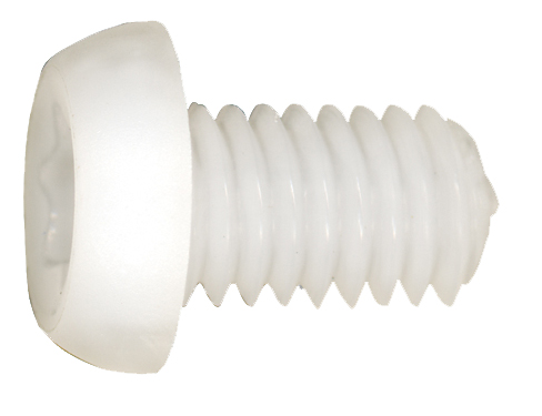 Rekisteriruuvi PA6.6 TX30 M6x12 valkoinen 4kpl - Uraruuvit - 0011235 - 1