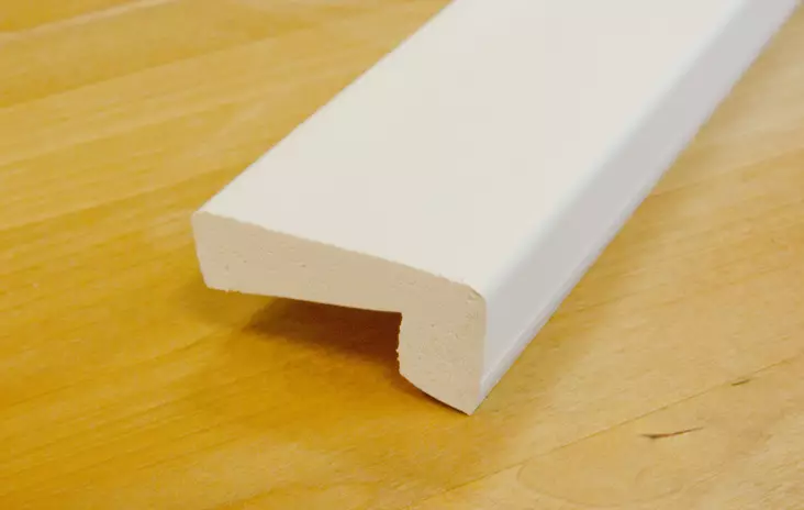 Reunalista 16x42mm valkoinen 220cm - Reunalistat - 0011635 - 1