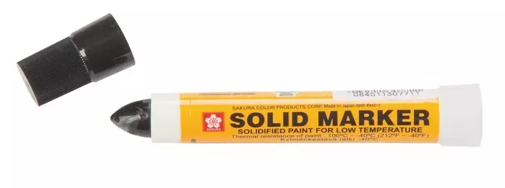 Solid Marker merkintäkynä musta - Merkkauskynät ja tussit - 0014535 - 1