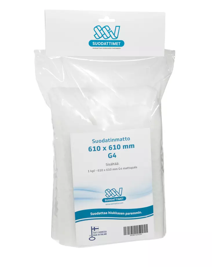 SSV Suodatinmatto G4 610x610 mm - Ilmanvaihtokoneen suodattimet - 0002735 - 1
