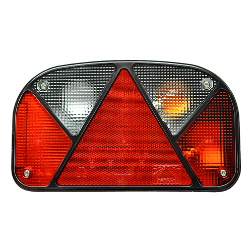 Takavalo oikea Aspöck (Respo pyöreänurkkainen) - Peräkärryn takavalot - 0008585 - 1