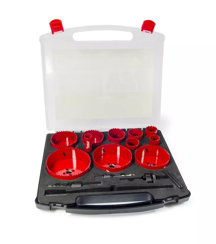 Tamo reikäsahasarja 16-os - Reikä- ja kuppiteräsarjat - 0002915 - 1