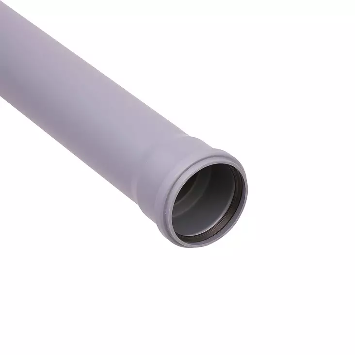 Viemäriputki muhvilla 75mm 3m - Viemäriputket - 0014985 - 2