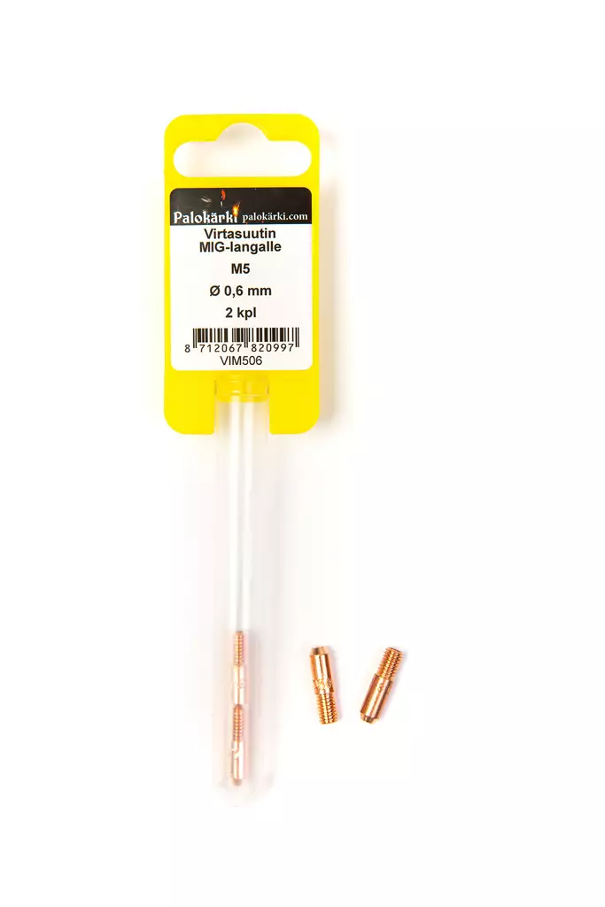 Virtasuutin MIG-langalle M5/0,6mm 2kpl - Hitsauslaitteiden tarvikkeet - 0001715 - 2