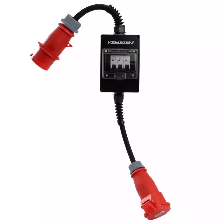 Voimavirta-adapteri 32A -> 16A 16A MCB sulakkeella - Voimavirta-adapterit - 0020705 - 1