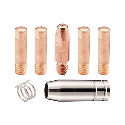 Wallius kulutusosasarja BLUEPOWER 1500 MIG -polttimeen - Hitsauslaitteiden tarvikkeet - 0014415 - 1