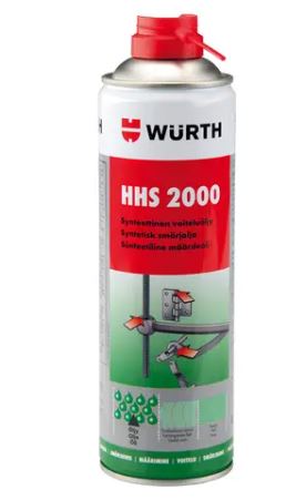 Wurth voiteluspray HHS 2000 500ml - Voiteluaineet - 0010615 - 1