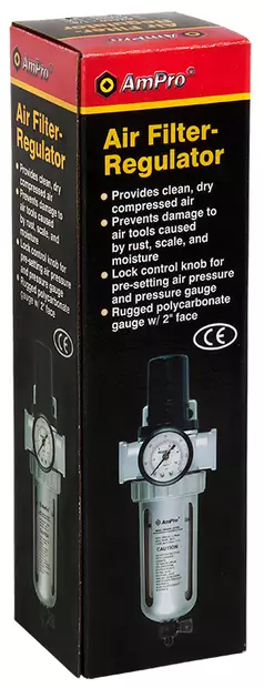 Ampro PI suodatin ja säädin mittarilla - Paineensäätimet - 0006266 - 2