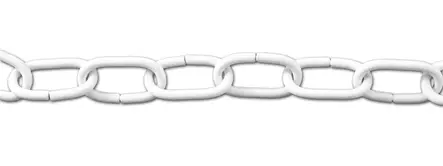 Arctic Marine Koristeketju 2,5m, valkoinen - Kettingit ja ketjutarvikkeet - 0004536 - 1