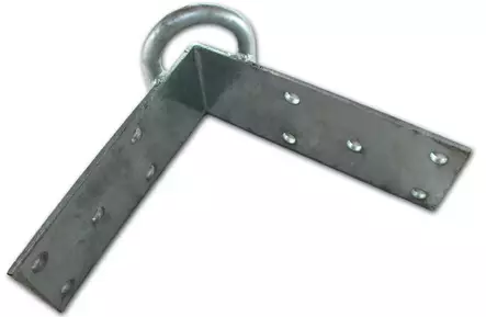 Arctic Marine Laituri kulmapala lenkillä, kuumasinkitty - Laiturisaranat - 0004556 - 1