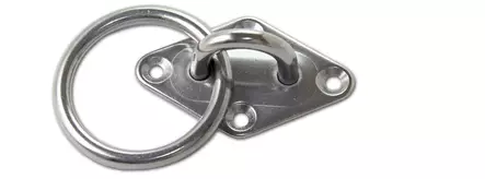 Arctic Marine Rengaslevy lenkillä 49/80mm, AISI 316 - Lenkit ja kiinnitysrenkaat - 0004516 - 1