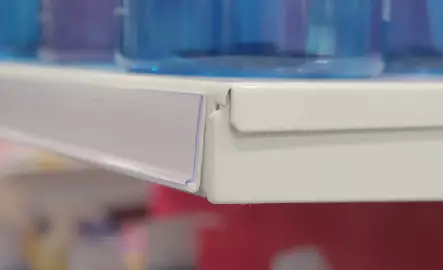 Hintalista / etikettilista 39x895mm suora, kirkas, teipattava 10kpl - Kirjoitusvälineet - 0021486 - 2