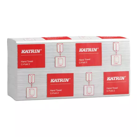 Katrin Käsipyyhepaperi 100kpl, valkoinen - Käsipyyhepaperit - 0015796 - 1