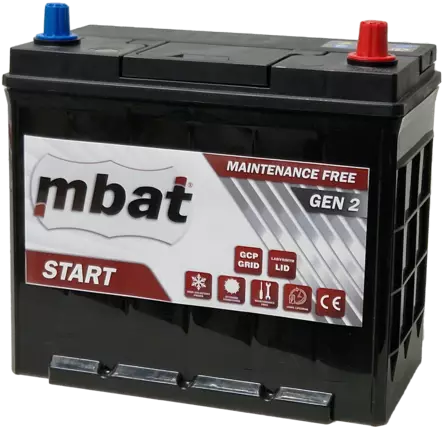 Käynnistysakku 50Ah 400A 234x135x223mm - Käynnistysakut - 0021266 - 1