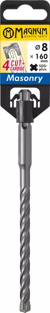 Magnum SDS-plus kiviporanterä 8x110mm 4Cut - SDS-kiviporanterät - 0001436 - 1