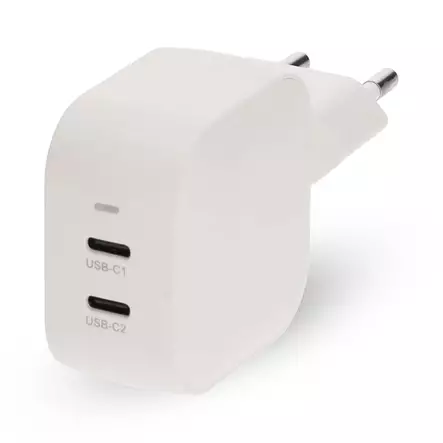 Nedis GaN 45W USB-Pikalaturi 2xUSB-C PD - Puhelintarvikkeet - 0021066 - 1