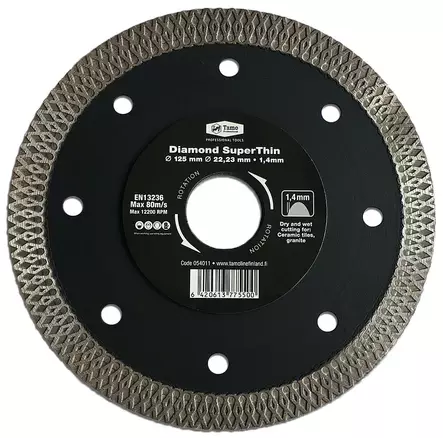 Tamo timanttikatkaisulaikka 125mm ohut - Timanttilaikat - 0002946 - 1