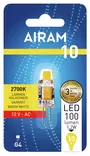 Airam Led lamppu 1,2W G4 12V, 100lm, 15 000h - Led-polttimot - 0003776 - 2