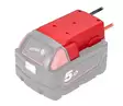 Akkuadapteri Milwaukee 18V akku - Kaapelit - Akkuadapterit - 0017296 - 1