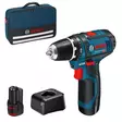 Bosch Akkuporakonesarja 12V GSR 12V-15 2x2Ah + L-Boxx - Akkukonepaketit - 0000576 - 1