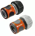 Gardena Pika-/sulkuliitinsarja 19mm - Liittimet puutarhaletkuille - 0021876 - 1