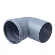Kulmayhde 110mm 90 ast. jyrkkä. - 110mm viemäriosat - 0015016 - 6