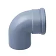 Kulmayhde 110mm 90 ast. jyrkkä. - 110mm viemäriosat - 0015016 - 3