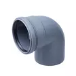 Kulmayhde 110mm 90 ast. jyrkkä. - 110mm viemäriosat - 0015016 - 5