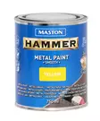 Maston maali Hammer Sileä keltainen 750ml - Metalli- ja ruosteenestomaalit - 0000276 - 1