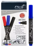 Pica Merkintätussi viisto sininen 2-6mm 10kpl - Merkkauskynät ja tussit - 0022336 - 1