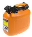 Plastex bensakanisteri 5L kaatonokalla oranssi - Polttoainekanisterit - 0000006 - 1