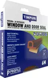 Timpuri Ikkuna-ja ovitiiviste P 6m ruskea - Ikkuna- ja ovitiivisteet - 0008796 - 1