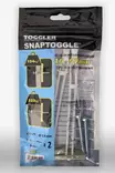 Toggler Snaptoggle Levyankkuri M6 2kpl + ruuvit - Kipsilevyproput ja seinäankkurit - 0020916 - 2
