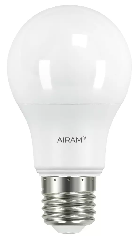 Airam Led Vakiolamppu 7,3W E27 4000K 806lm himmennettävä - Led-polttimot - 0003806 - 1