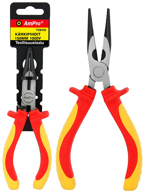 Amrox kärkipihdit 150mm VDE - Linjapihdit - 0005806 - 1