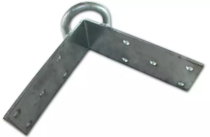 Arctic Marine Laituri kulmapala lenkillä, kuumasinkitty - Laiturisaranat - 0004556 - 1